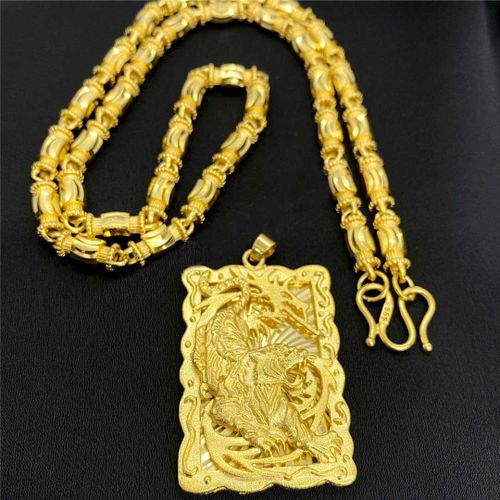Sophisticated Ancient Design Necklace From Saudi Arabia For Arabian Money Men