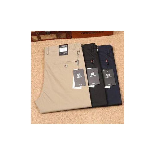 3 in 1 Mens Quality Smart Office Plain Chinos Trousers