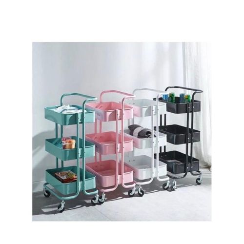tier multipurpose rolling utility storage carts