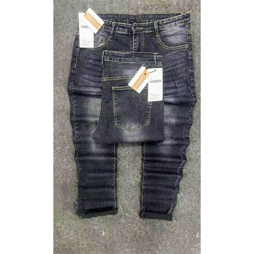 Men's Quality Stock Jean- Wash Black