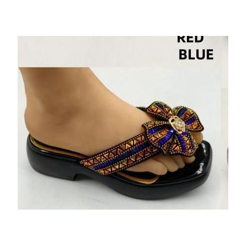 Fashion-Gorgeous Ladies Silipers Fashion-Gorgeous -Gorgeous Ladies Slippers-Blue