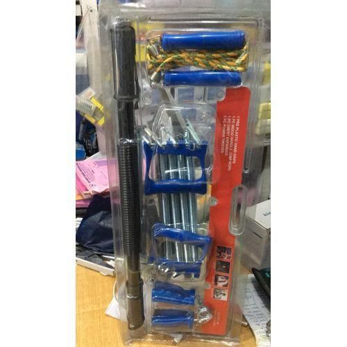 Quality 4-Way Training Set - Tummy Trimmer - Chest Expander - Jump Rope - Hand Grips -