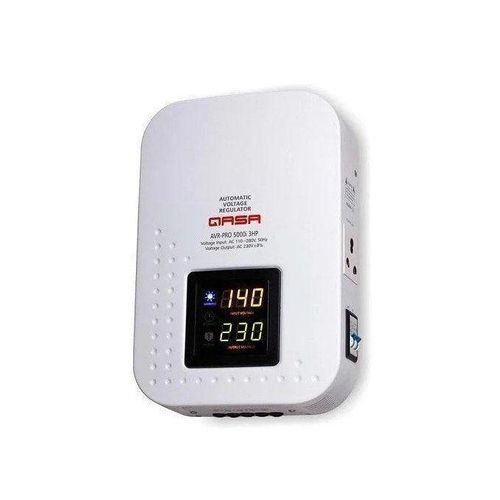 Qasa Stabilizer- 5000VA Wall Mount For AC- 3HP