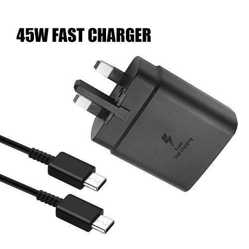 45W Super Fast Charge Adaptive Charging For Note 20 Ultra S20 S21 S22 S23 Ultra Type-C To Type-C