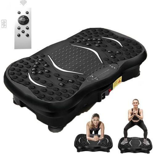 Vibration Plate Exercise Machine,Whole Body Exercise Vibration Fitness Platform, LCD 3 Levels Massage Remote Intelligent Watch, Fitness Vibration Machine
