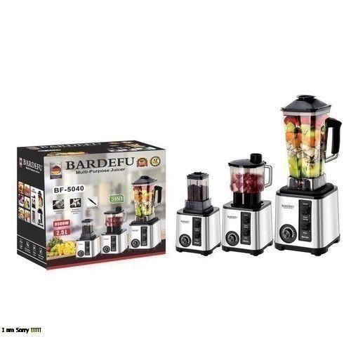 3in1 BARDEFU Heavy Duty High Power Blender-95000Watt