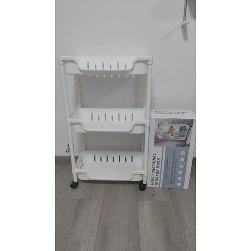 Multi-Purpose Steel Trolley Shelves - 3 Layers