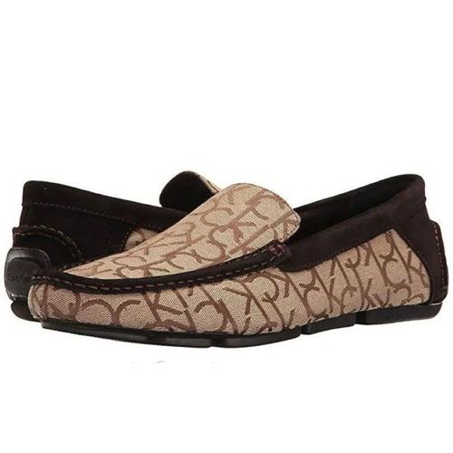 Menton Jacquard slip-on loafer-Khaki