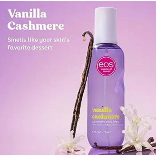 the eos Vanilla Cashmere Body Mist (177 ml / 6 fl oz),