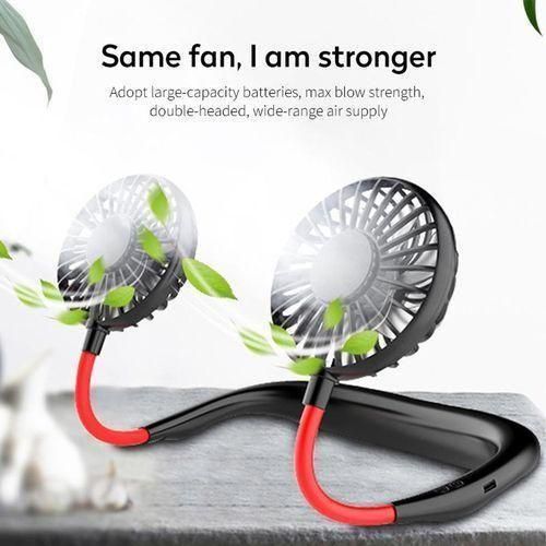 Rechargeable Cooling Neck Fan 360 Degree Fan