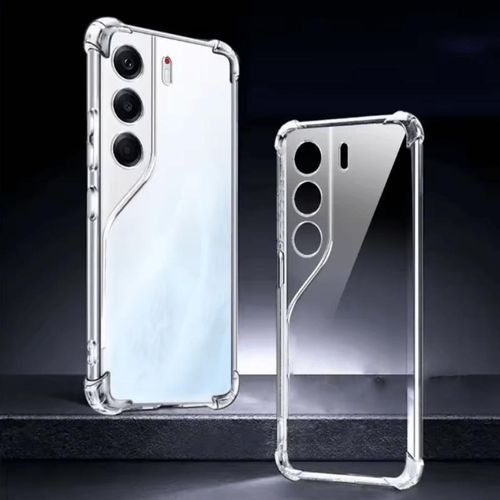 2026 New TECNO Camon 40/Camon 40 pro Transparent Silicone Phone Case, Shockproof Protective Cover