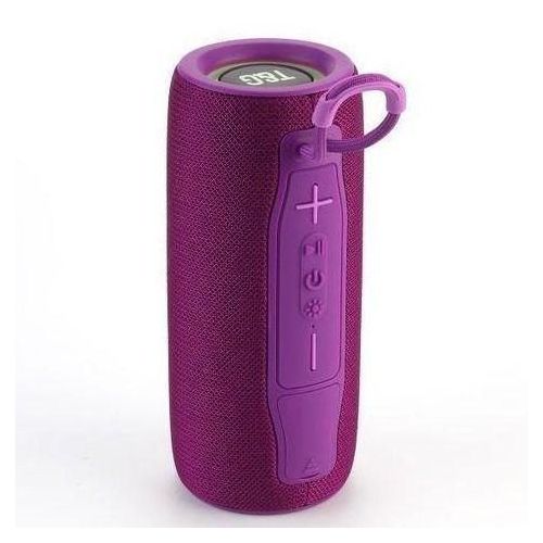 TG-682 Portable Wireless Bluetooth Speaker USB TF FM TWS, Super Subwoofer HIFI Stereo Music Player High Quality (PURPLE)