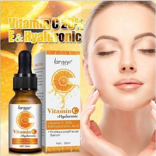 PROFESSIONAL FACIAL SERUM Radiance Boost Vitamin C Serum – 20% Vitamin C with Hyaluronic Acid for Anti-Aging & Brightening