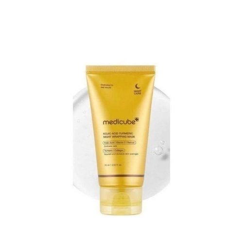 Kojic acid tumeric night wrapping mask