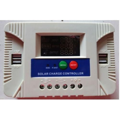 30A Battery Solar Panel Controller Charge Regulator 12V/24V PWM Dual USB Battery