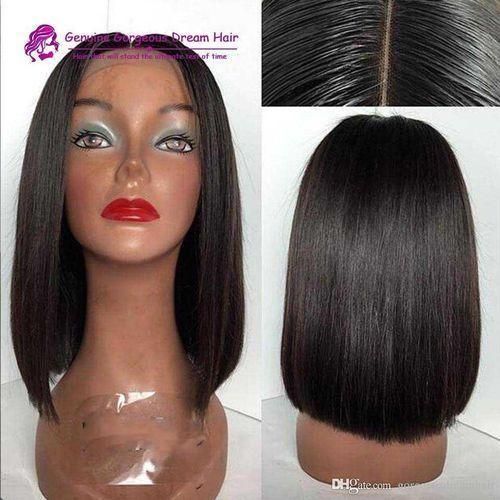 Bob Cut Glueless Full Lace Wigs