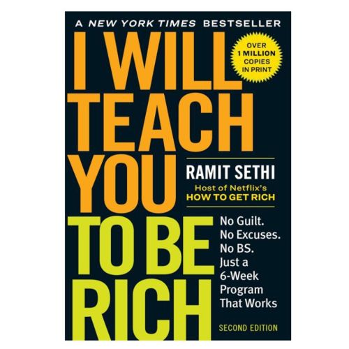 I Will Teach You to Be Rich Book Just a 6-Week Program That Works Gifts for Family Friends and Colleagues NO5278