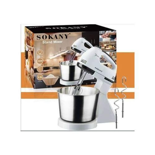Sokany Electric Hand Mixer With Bowl,Whisk Egg Beater Cake Baking