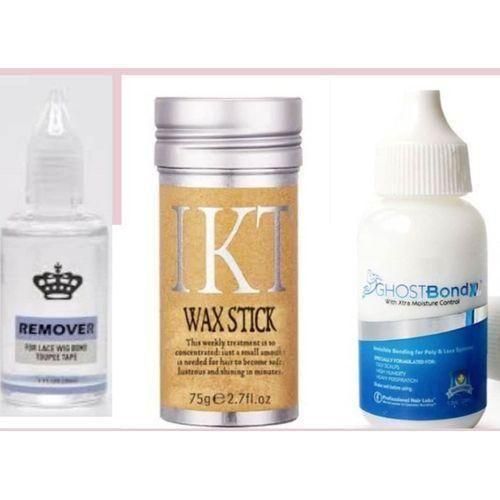 Frontal glue and remover and stick waxs for frontal installation
