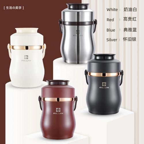 unique more than 24hrs 2.0l AILIJIN Insulated Stainless Steel Vacuum Food Flask