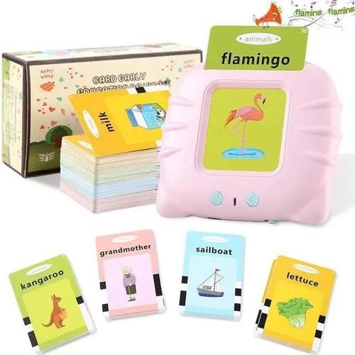 Interactive Learning Flash Cards Toy with Sound for Boys and Girls