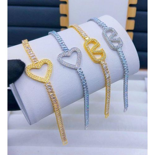 Beautiful Tennis Hand Chain - 2 pcs