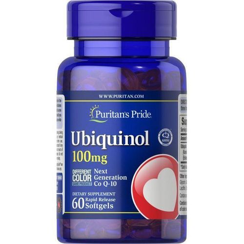 Ubiquinol 100mg X60 Softgelss