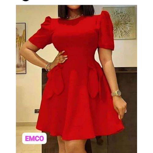Asthethic Flay Gown For Ladies