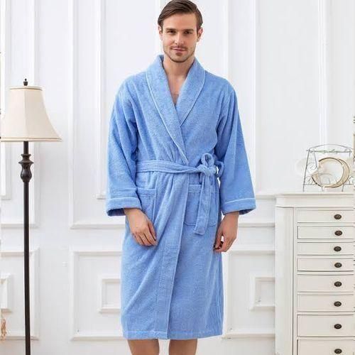 Top Quality Unisex Bathrobe Excellent Bathrobe (Sky Blue)