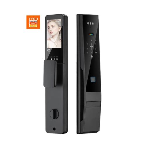 WIFI Fingerprint Door Lock with 3D Facial Recognition & Intercom & Palm Unlock