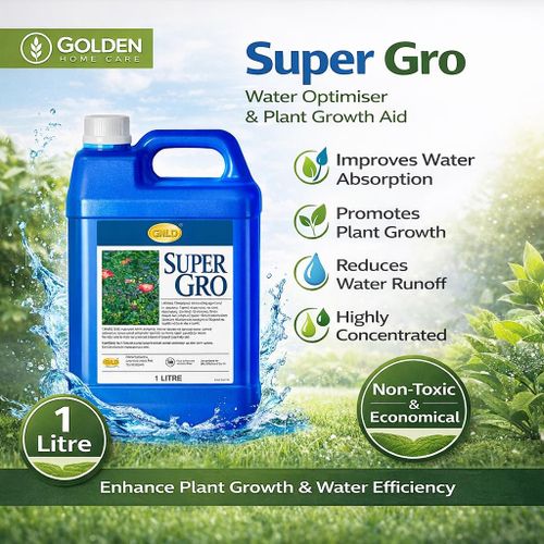 Golden Home Care Super Gro 1 Litre – Water Optimiser & Plant Growth Aid