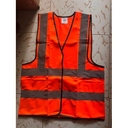 Unisex Reflective Safety Vest/Jacket - Orange