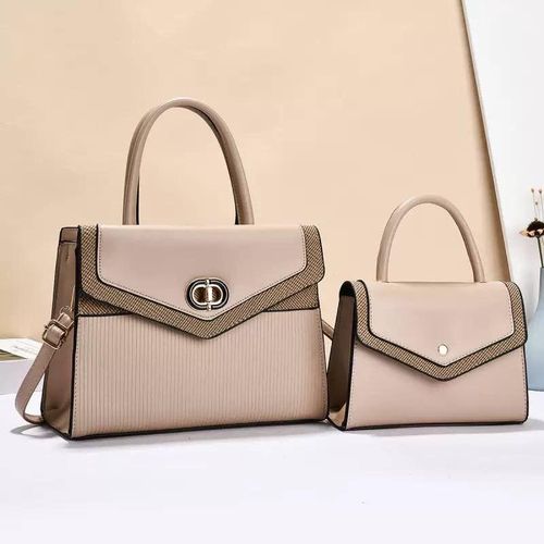 Women’s 2-in-1 Handbag Set-Nude