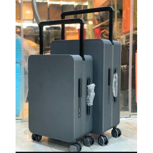 GREY LUXURY HARDSHELL Luggage- 2set