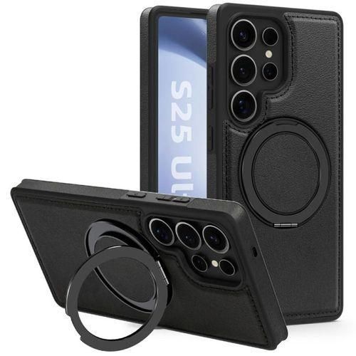 Samsung Galaxy S24 Ultra 5G Magnetic Case with Rotating Stand