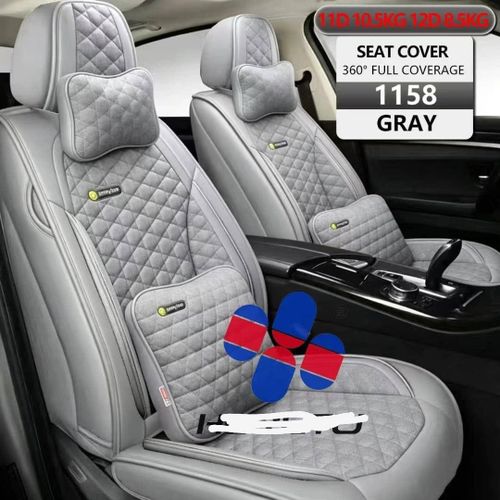 Pure leather smiles car seat cover suitable for cars and suv