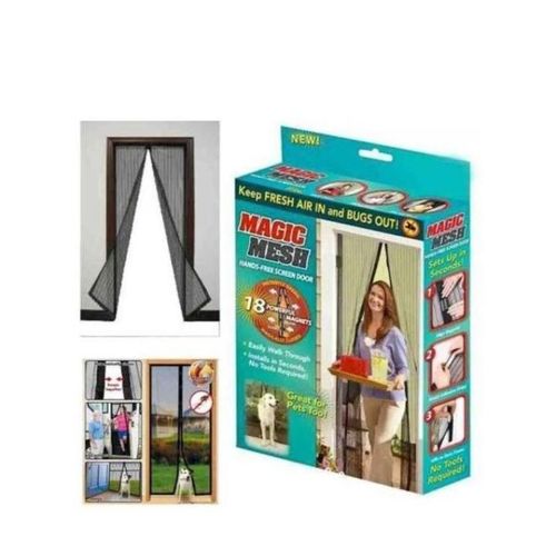 Magic Mesh Anti-Mosquito Hands-Free Screen Door Curtain