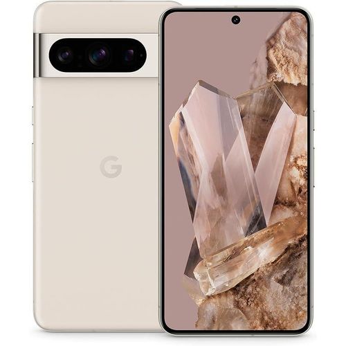 Pixel 8 Pro 5G - 6.7 - 256GB ROM - 12GB RAM - Nano Sim + eSIM - Porcelain