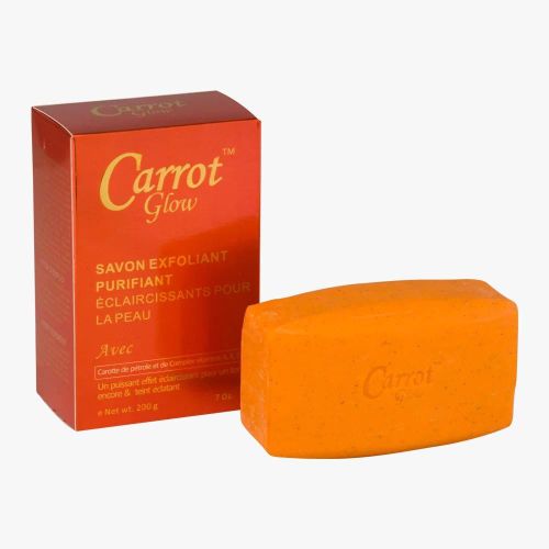 Carrot Glow Intense Beautifying Exfoliating Purifying Soap