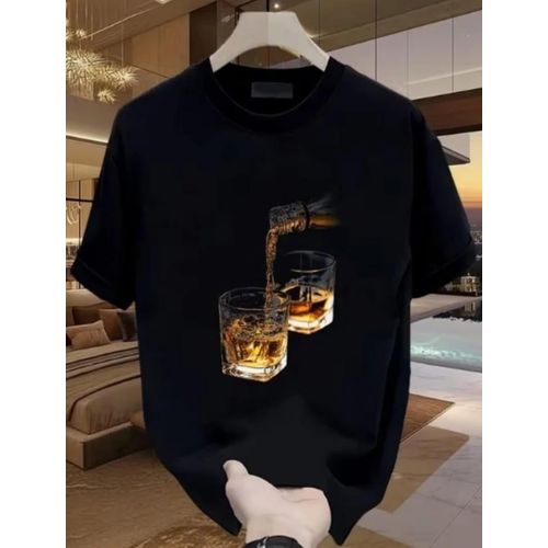 Solid Quality whiskey T-Shirt (Street wear polo)