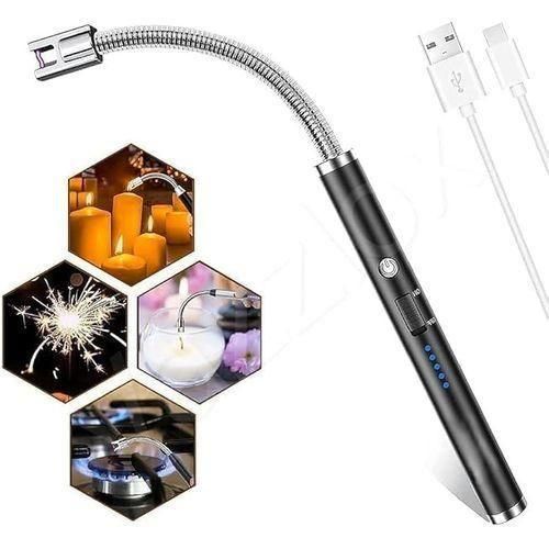 Rechargeable USB Flexible Arc Lighter – Windproof Flameless Electric Lighter