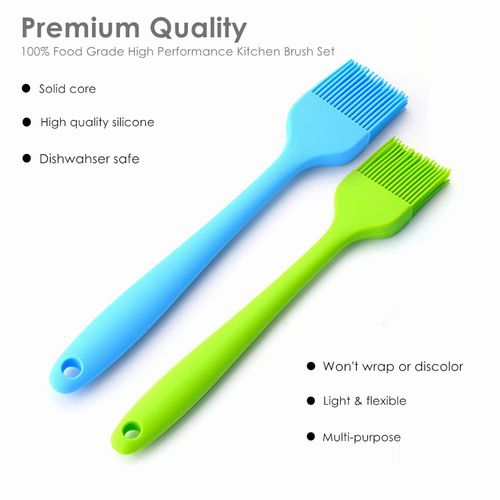 2 PCS Silicone Basting Brush