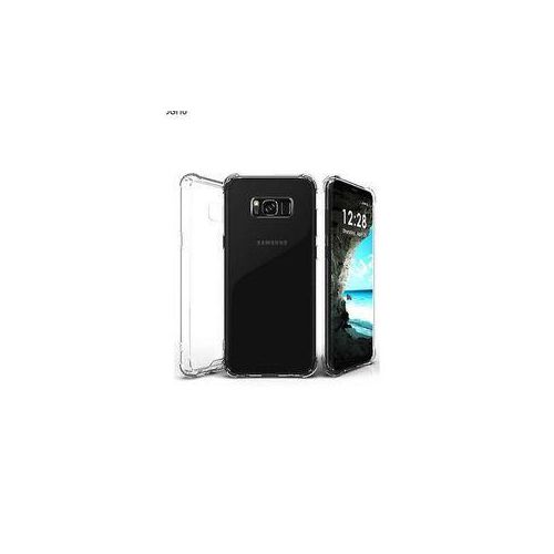 Galaxy S8 plus Solid Crystal Clear Transparent Back Case