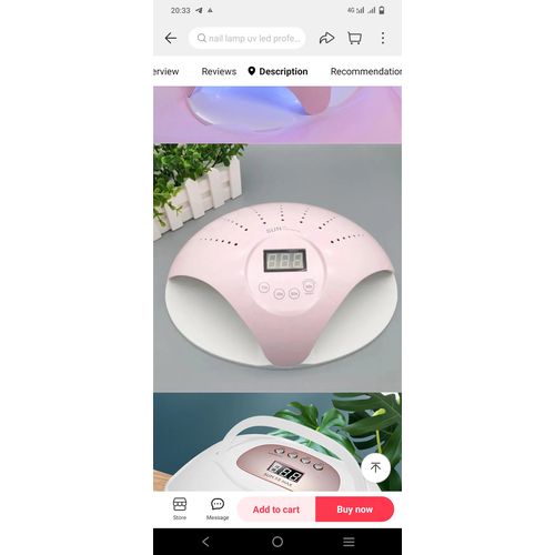 LED Lamp Nail Dryer