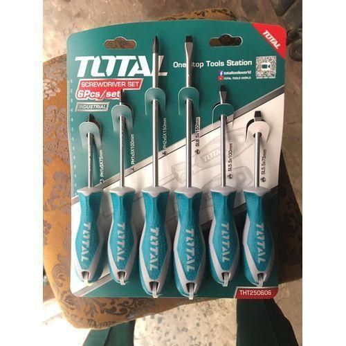 Screw Driver Set 6 PCs Three Stars And Three Flats
