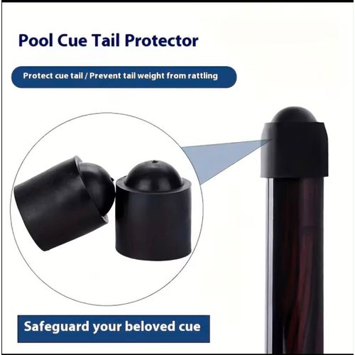 4pcs of Snooker Stick Protective Bottom Covers - Featuring a Non Slip Texture, for Snooker Cue Ends, Durable And Impact-Resistant Billiard Additions.