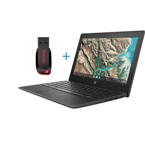 Chrome Laptop 11 G8 Education Intel celeron 4GB RAM -32GB Storage 11.6-inch WLED HD Webcam Chrome OS+ Free 32GB FLASH DRIVE