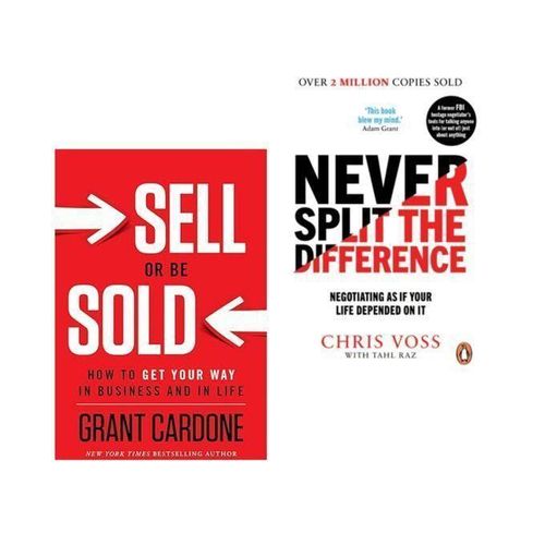 Sell or Be Sold – Grant Cardone + Never Split the Difference – Chris Voss