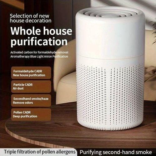High Performance Portable Air Purifier, Dust/Formaldehyde Removal Filter and Aromatherapy
