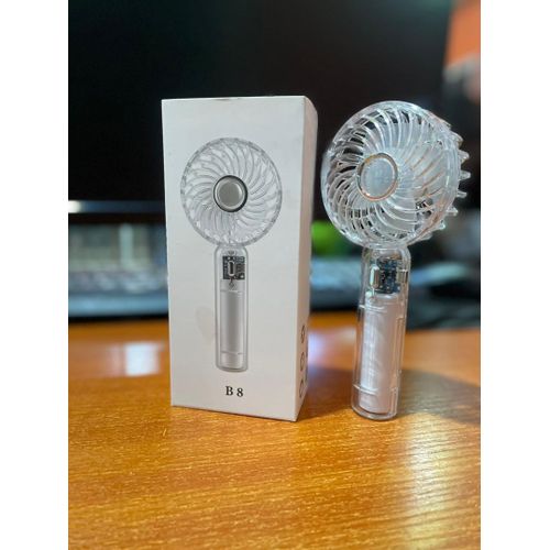 Portable Rechargeable handheld fan with USB Charger